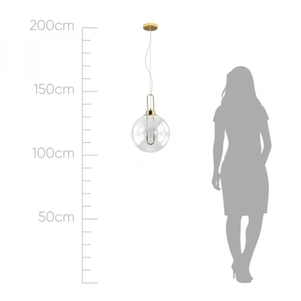 Pendente Ghianda Dourado P/ 1x 3W 3000K AC007E - 6