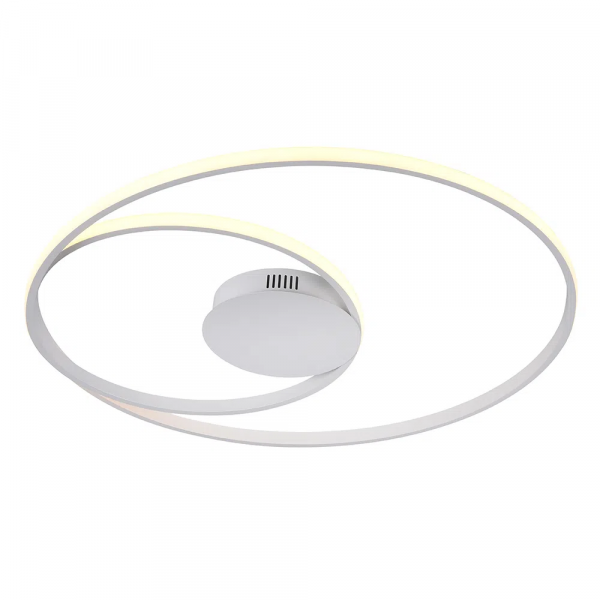 PLAFON DE SOBREPOR ORBITA BRANCO (D)54 +30CM (A)2CM 1X35W 3000K 2060LM - GD007SW
