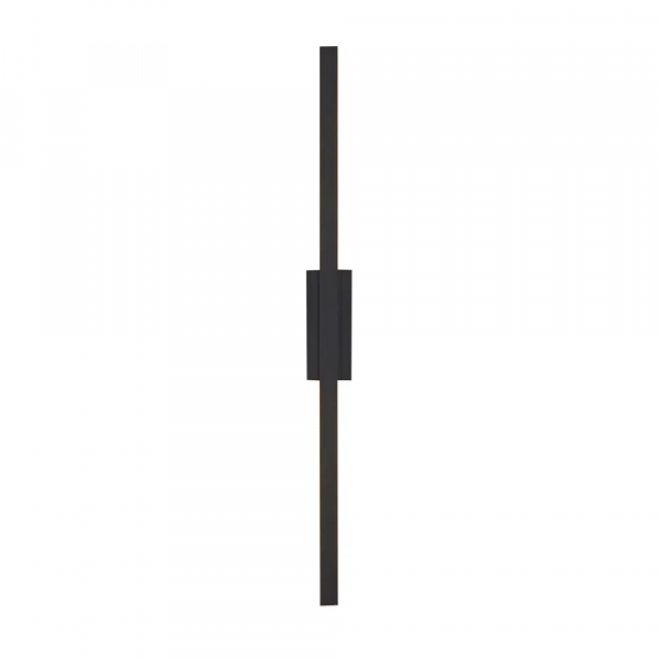 ARANDELA / PLAFON TEC PRETO (C)60CM (L)2CM 1X10W 3000K 620LM - GD011SB