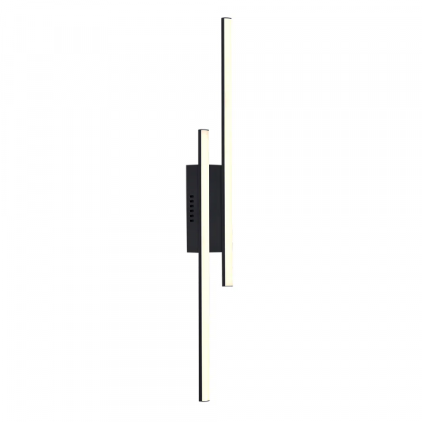 ARANDELA / PLAFON TEC PRETO (C)78CM (L)18CM (A)6CM 1X20W 3000K 1350LM - GD013B