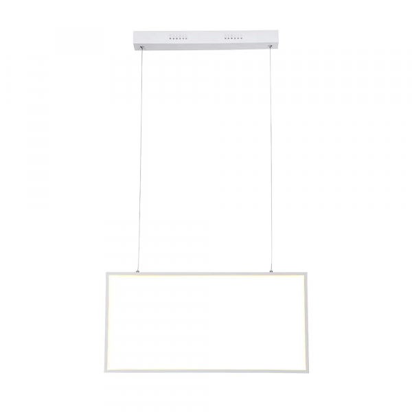 PENDENTE TEC BRANCO (C)30CM (L)60CM (A)2CM 1X32W 3000K 1810LM - GD016W