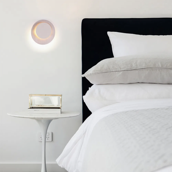 ARANDELA ECLIPSE DOURADO E BRANCO (D)16CM (A)6CM 1X4W 2700K 200LM - CD010 - 2