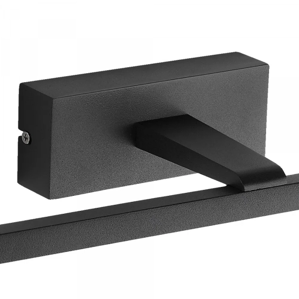 ARANDELA LINEA PRETO (C)14CM (L)6CM (A)30CM 1X5W 3000K 255LM - JH001B - 2