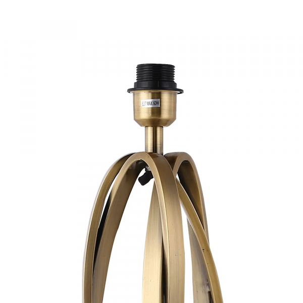 BASE PARA ABAJUR VENETO BRONZE (D)20CM (A)54.5CM 1XE27 40W - MI013 - 1