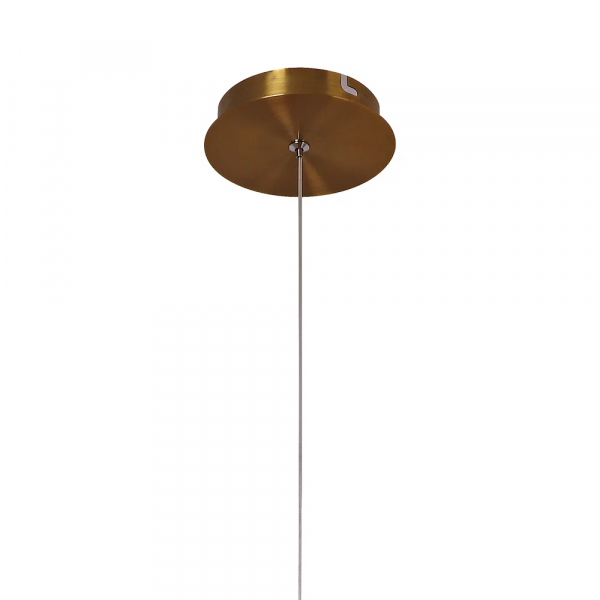 PENDENTE VITA BRONZE E TRANSPARENTE (D)3.2CM (A)51CM 1X4W 3000K 200LM - HM005S - 3