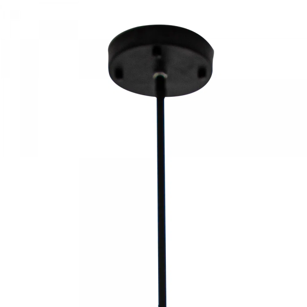 PENDENTE IPANEMA PRETO (D)68CM (A)139CM 4XE27 160W - RM003B - 1