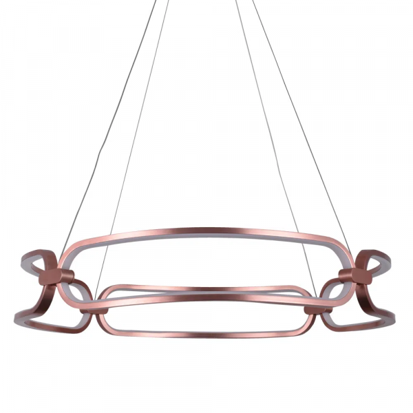 PENDENTE LUMINA ROSE GOLD (D)60CM (A)9.5CM 1X50W 3000K 2500LM - BB007E - 1