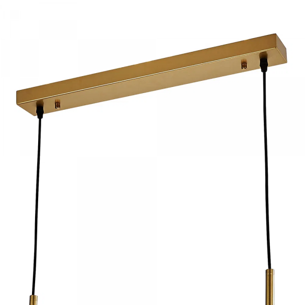 PENDENTE MALAGUETA DOURADO E BRANCO (C)72CM (L)112CM (A)43CM 4XG9 40W - GR002 - 1