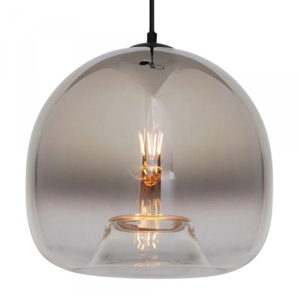 PENDENTE SPECULO PRETO E CROMADO (D)30CM (A)27.5CM 1XE27 40W - JO001C - 3