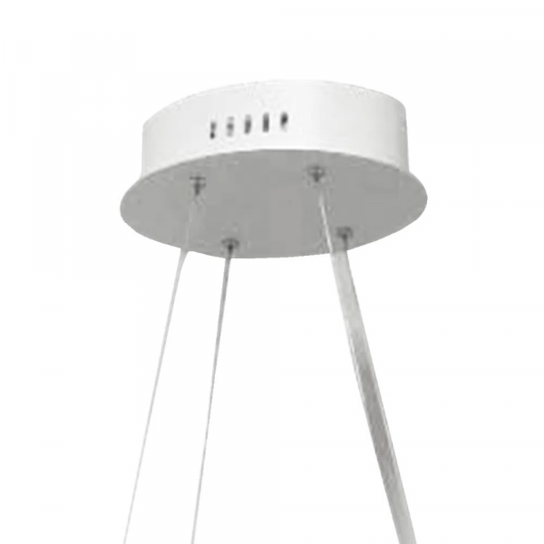 PENDENTE ZIG BRANCO (C)88CM (L)32CM (A)22CM 1X35W 3000K 1800LM - TP002 - 1