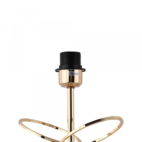 BASE PARA ABAJUR VENETO DOURADO (D)13CM (A)54CM 1XE27 40W - MI003 - 1