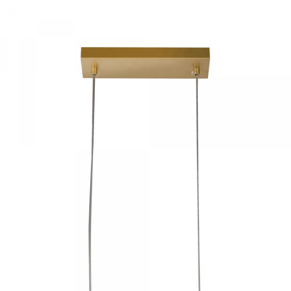 PENDENTE BALANÇO DOURADO E BRANCO (D)45CM (A)35CM 3XG9 75W - TR005 - 1