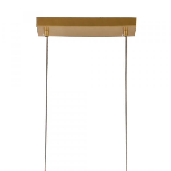PENDENTE BALANÇO DOURADO E BRANCO (D)30CM (A)60CM 3XG9 75W - TR004 - 1