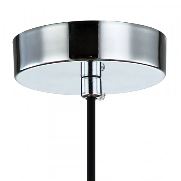 PENDENTE BAR D 14CM X 22CM 1XG9 127V / 220V BRANCO E CROMADO - OP057C - 3