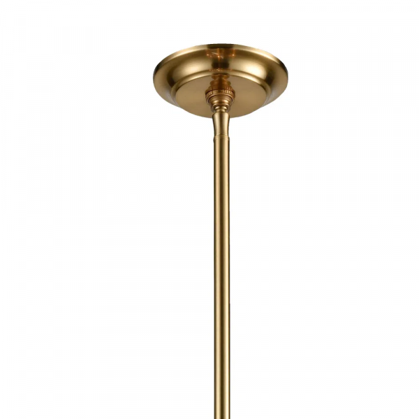 PENDENTE NIX BRONZE E TRANSPARENTE (D)66CM (A)38CM 6XE14 240W - BO013S - 1