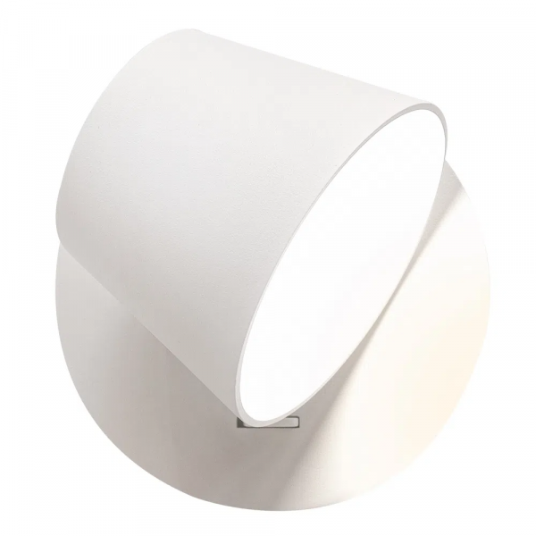 ARANDELA MEERA BRANCO (D)12CM (A)12CM 1X6W 3000K 240LM - ARANDELA MEERA BRANCO (D)12CM (A)12CM 1X6W 3000K 240LM - 3