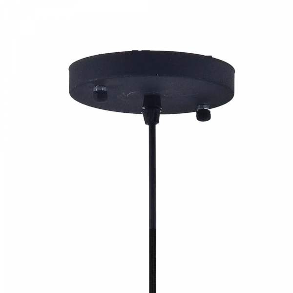 PENDENTE NET D 32CM X 37CM 1XE27 127V / 220V PRETO - PD015S - 1