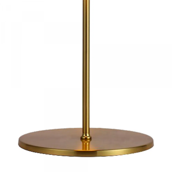 ABAJUR MIA DOURADO E TRANSPARENTE (D)26CM (A)56CM 1X1W 3000K 300LM LED - 2