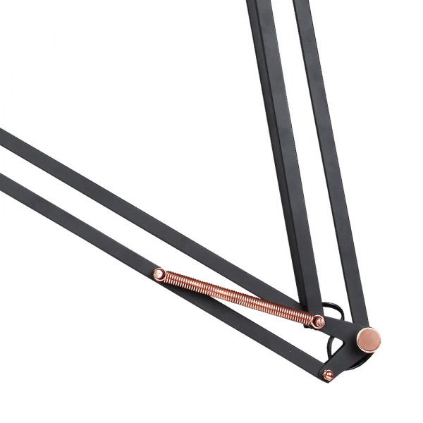 PENDENTE SCOPE COBRE E PRETO (D)25CM (A)142CM 1XE27 40W - HU1002B - 2