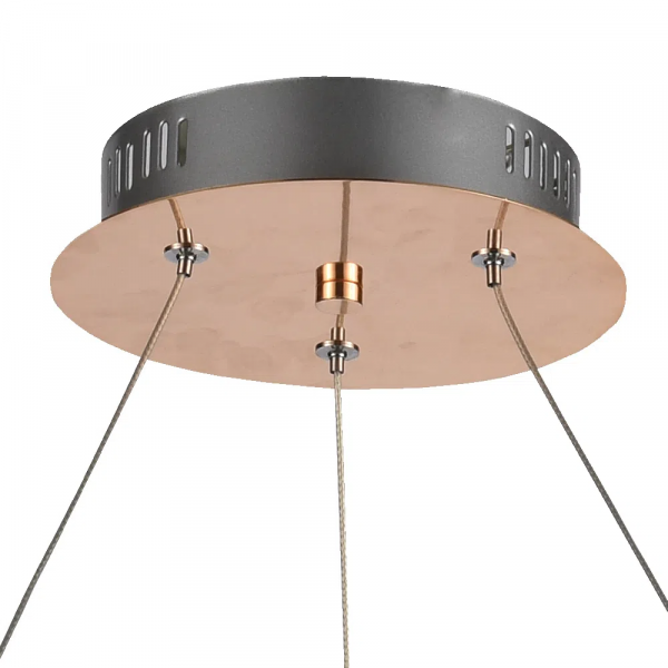 PENDENTE CANDEL DOURADO E BRANCO (D)62CM (A)10.5CM 18X2W 3000K 2880LM - JJ001 - 1