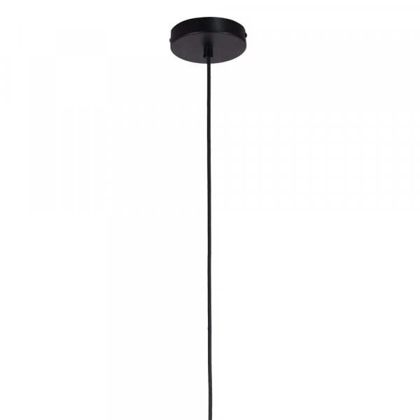 PENDENTE ARAL PRETO (D)53CM (A)55CM 2X4W 3000K 900LM - KE006B - 1