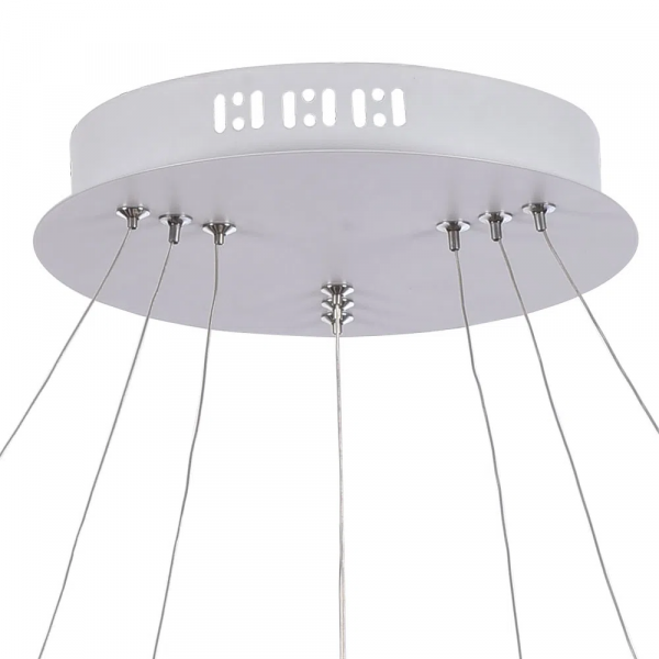 PENDENTE BIRDIE BRANCO (D)80 + 60 + 40CM (A)42CM 17W + 13W + 9W 3200K 3120L - KW002W - 3