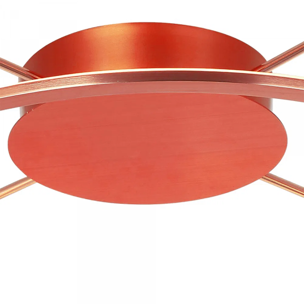 PLAFON DE SOBREPOR LÚMINA ROSE GOLD (D)60CM (A)17CM 1X45W 3000K 2250LM - BB016LE - 1