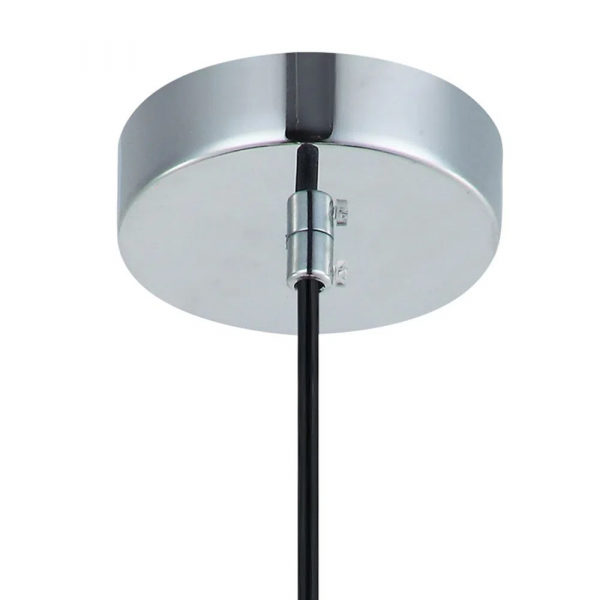 PENDENTE PETIT D 9,3CM X 18,5CM 1XG9 127V / 220V CROMADO E TRANSP - OP053CR - 1