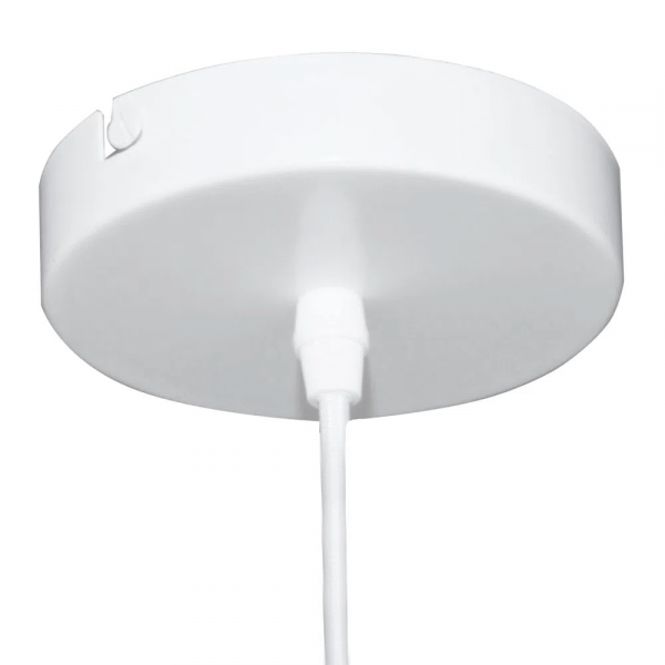 PENDENTE PLOT D 5CM X 9CM 1XE27 127V / 220V BRANCO - CH001B - 1