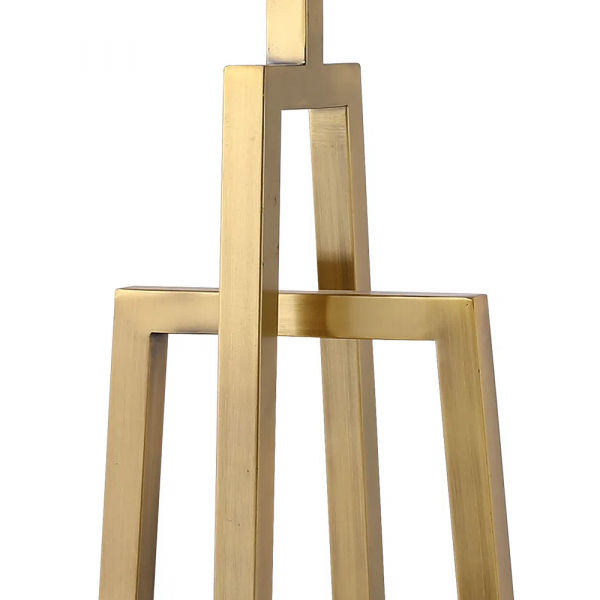 BASE PARA ABAJUR VENETO DOURADO (C)22CM (L)18CM (A)52.5CM 1XE27 40W - MI004 - 7