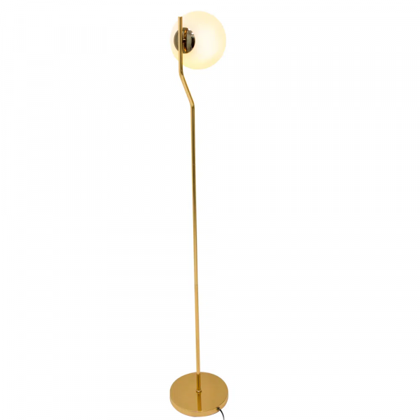 COLUNA VIVA DOURADO E BRANCO (D)25CM (A)160CM 1XE27 BOLINHA 5W - SQ008 - 3