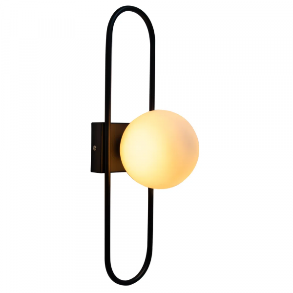 ARANDELA GUDE PRETO (C)18CM (L)12CM (A)44CM 5X5W G9 - 1