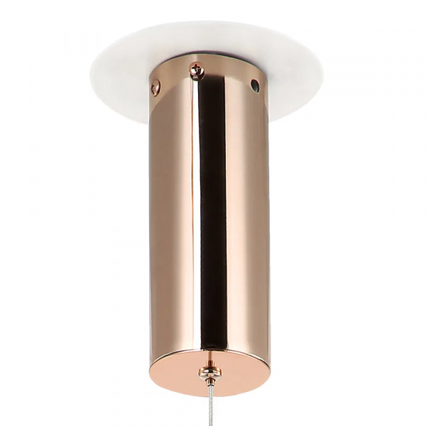 PENDENTE NINHO DOURADO E BRANCO (D)23CM 1X12W 3000K 960LM - WD017S - 1