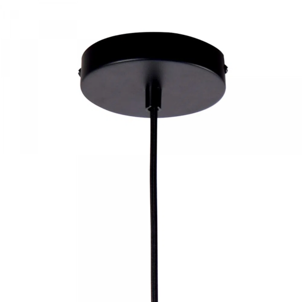 PENDENTE GRAD D 44CM X 35CM 1XE27 127V / 220V PRETO. DOURADO E BRANCO - KE005BG - 1