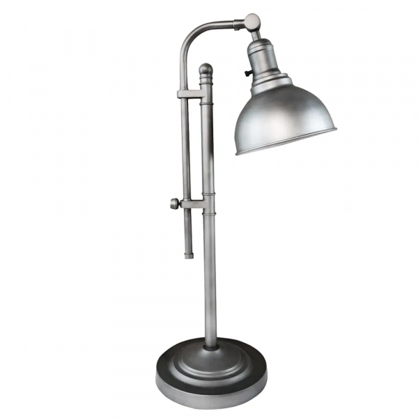 ABAJUR STUDIO PRATA 1X40W BOLINHA