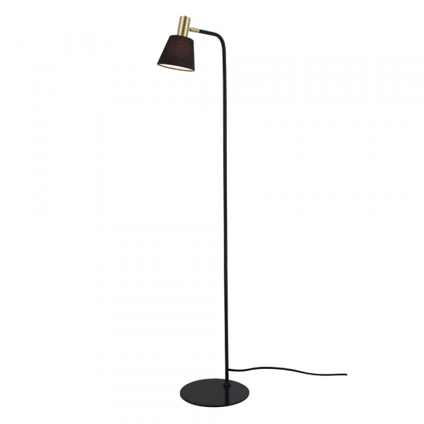 COLUNA PIPE DOURADO E PRETO (D)12CM (A)139CM 1XE14 40W - ME003