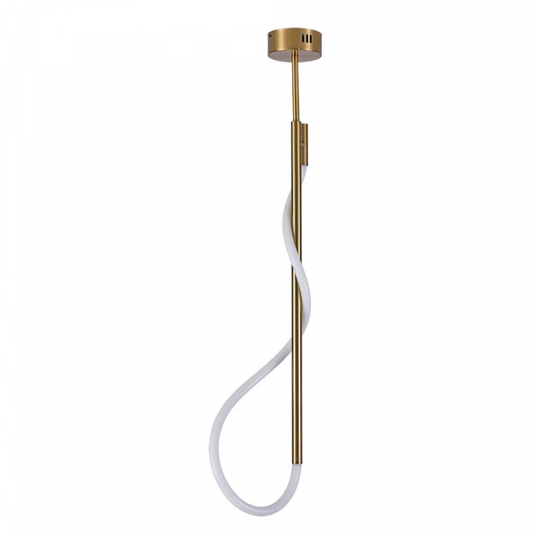 PENDENTE MANTRA DOURADO (L)20CM (A)120CM 1X12W 2700K 900LM - OC010
