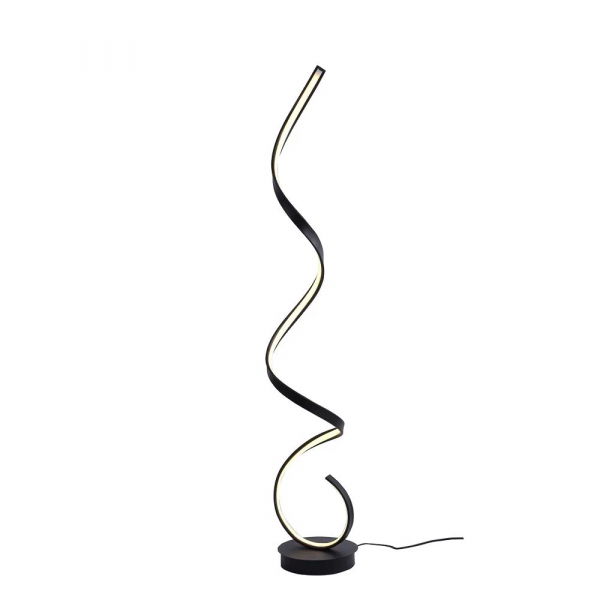 COLUNA FLUIRE PRETO E BRANCO (D)23CM (A)140CM 1X30W 3000K 1500LM - SB004B