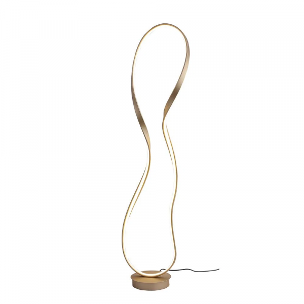COLUNA FLOW DOURADO E BRANCO (C)32CM (L)23CM (A)148CM 1X35W 3000K 1750LM - SB005G