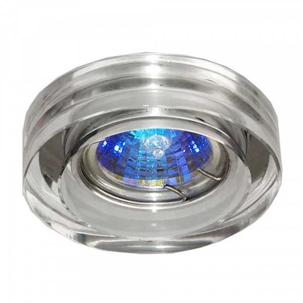 SPOT DE EMBUTIR SHINE D 6.5CM X 1CM 1XGU10 127V / 220V CROMADO E TRANSP - YD756B