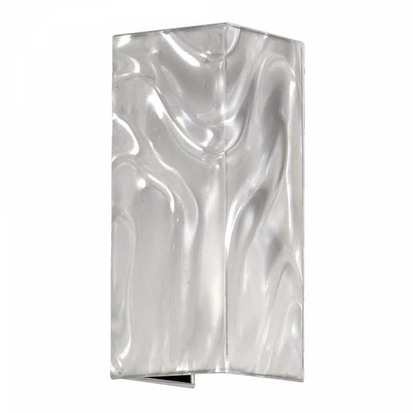 ARANDELA METAL E ACETATO 15CM X 15CM X 50CM 2XE27 127V / 220V BRANCO - HU5013H