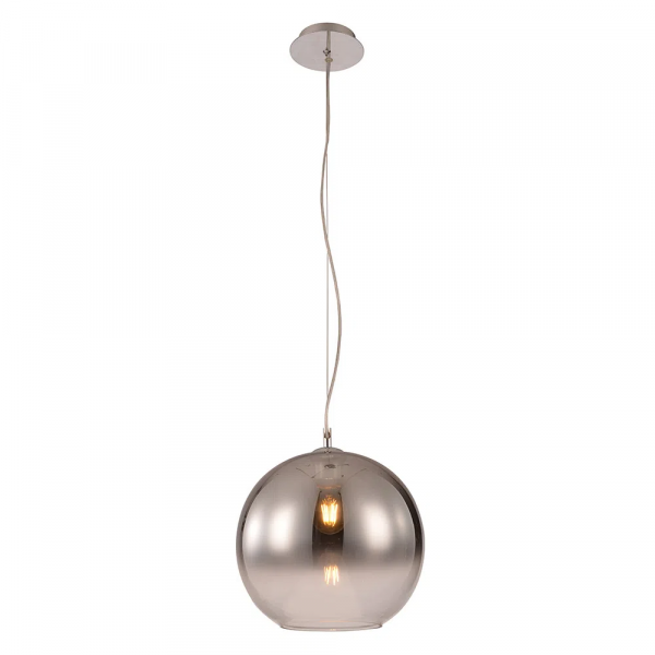 PENDENTE BOCCI CROMADO E FUME (D)30CM 1XE27 40W - OD037SM