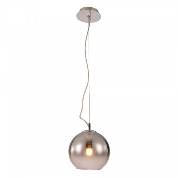 PENDENTE BOCCI CROMADO E FUME (D)20.5CM 1XE27 40W - OD037SS