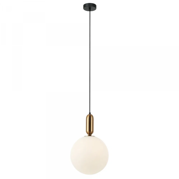 PENDENTE CUICA BRONZE E BRANCO (D)30CM (A)47CM 1XE27 40W - HL008M