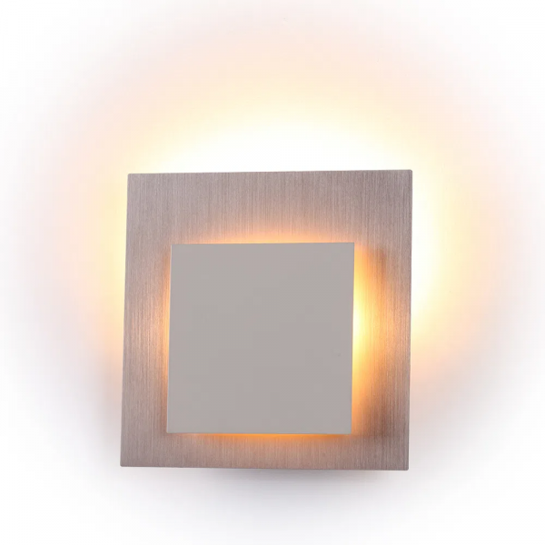ARANDELA ECLIPSE DOURADO E BRANCO (C)16CM (L)16CM (A)6CM 1X4W 2700K 200LM - CD011