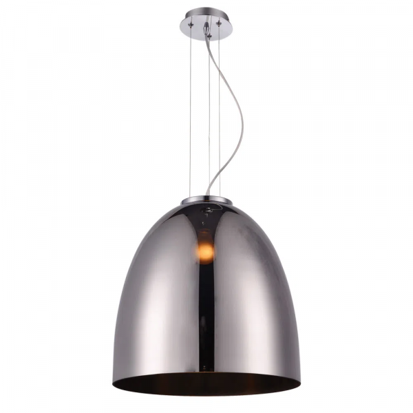 PENDENTE SONG D 33CM X 34CM 1XE27 127V / 220V CROMADO - OD019C