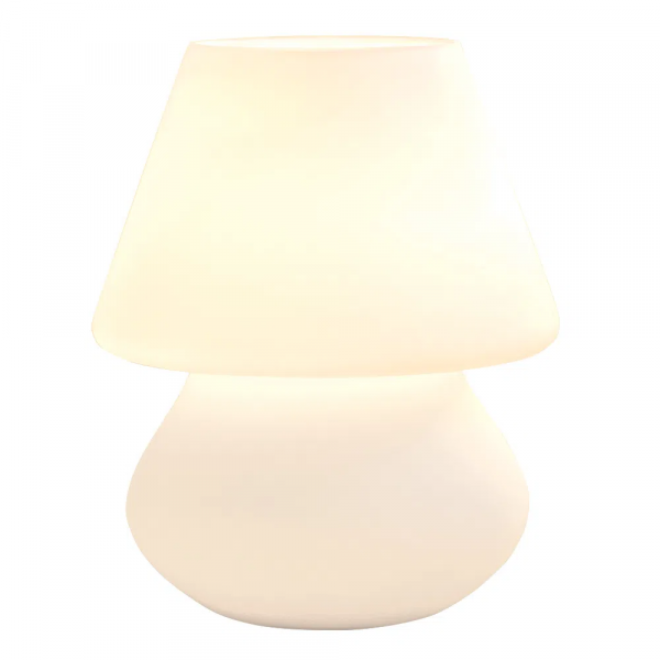 ABAJUR DISC BRANCO (D)15CM (A)18.5CM 1XE27 40W - HB820