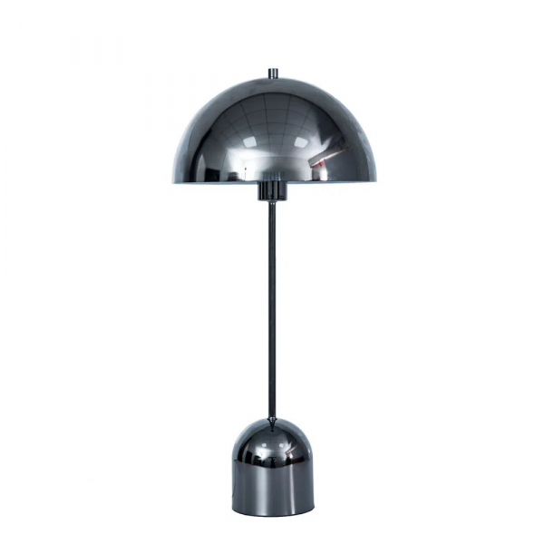 ABAJUR GLO CROMO NEGRO (D)30CM (A)50CM 1XE27 40W - GL014B