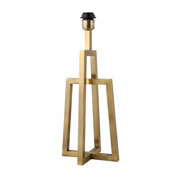 BASE PARA ABAJUR VENETO DOURADO (C)22CM (L)18CM (A)52.5CM 1XE27 40W - MI004