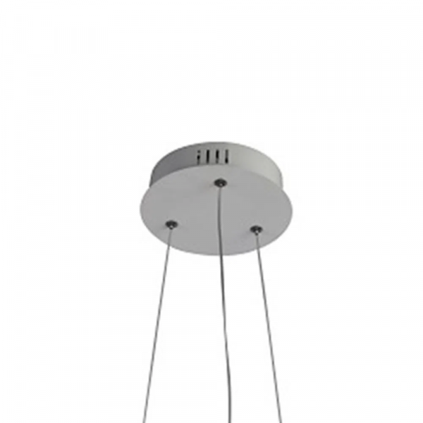 PENDENTE ATOM BRANCO (D)63CM (A)15CM 1X36W 3000K 1188LM LED - 1